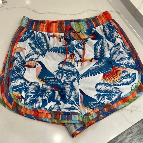 FARM Rio | Shorts | Farm Rio Flying Toucan Shorts | Poshmark